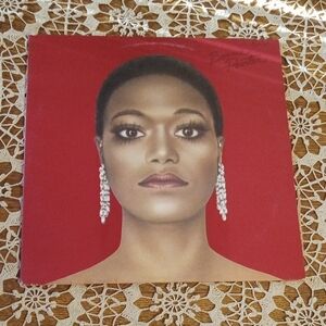 Red Vinyl Record by Unknown Artist